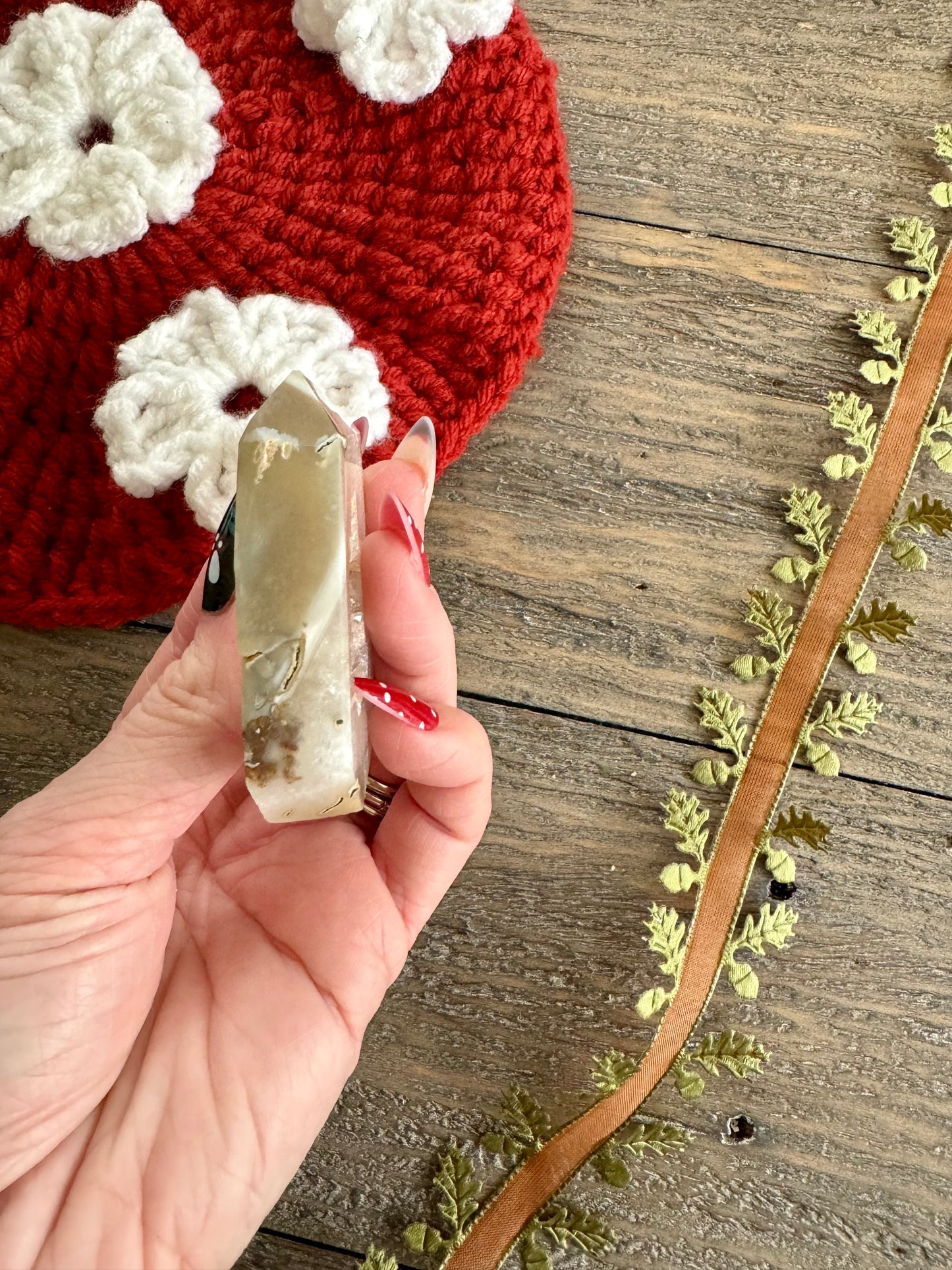 Druzy Agate Fairy Door
