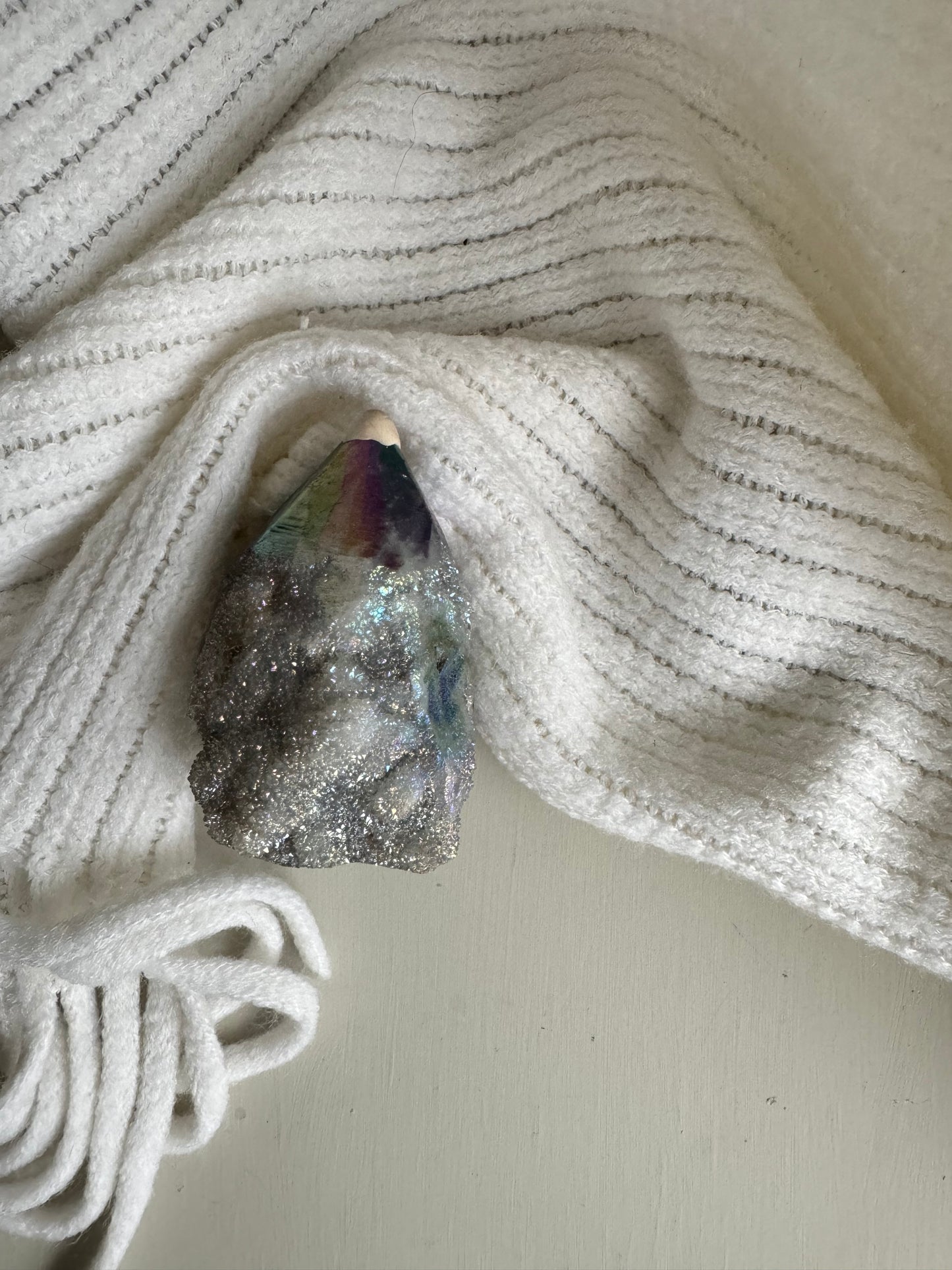 Aura Sphalerite Freeform A- Teardrop Shape