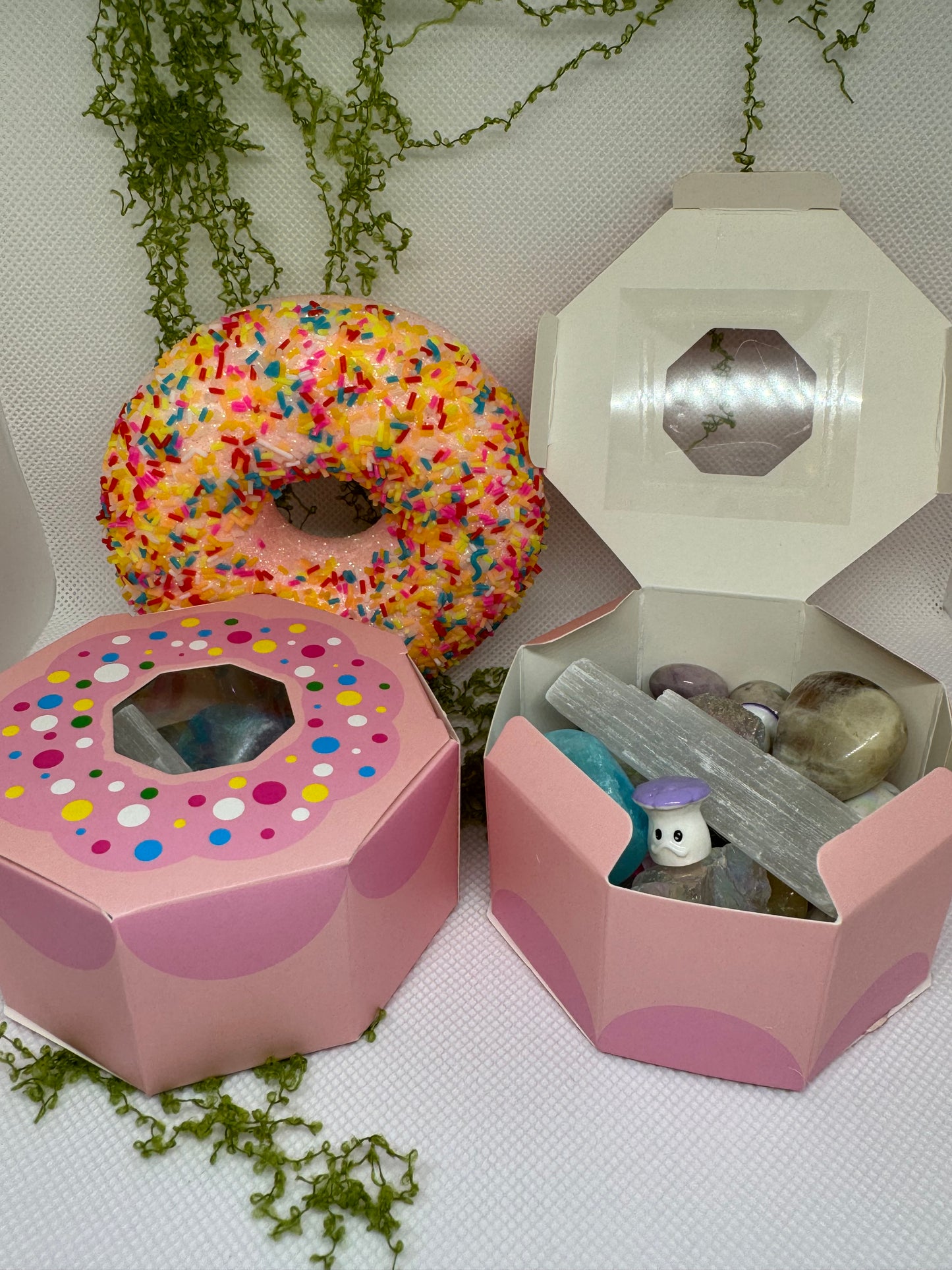 Enchanted Sweets: Sprinkle Donut Enchanted Crystal Fairy-Fetti