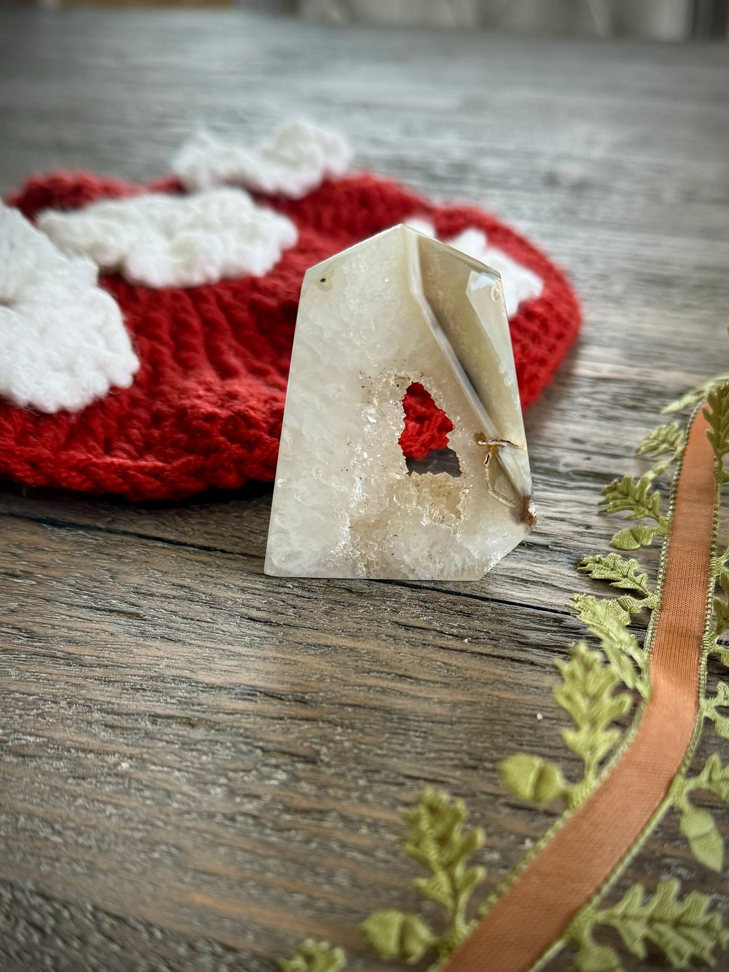 Druzy Agate Fairy Door