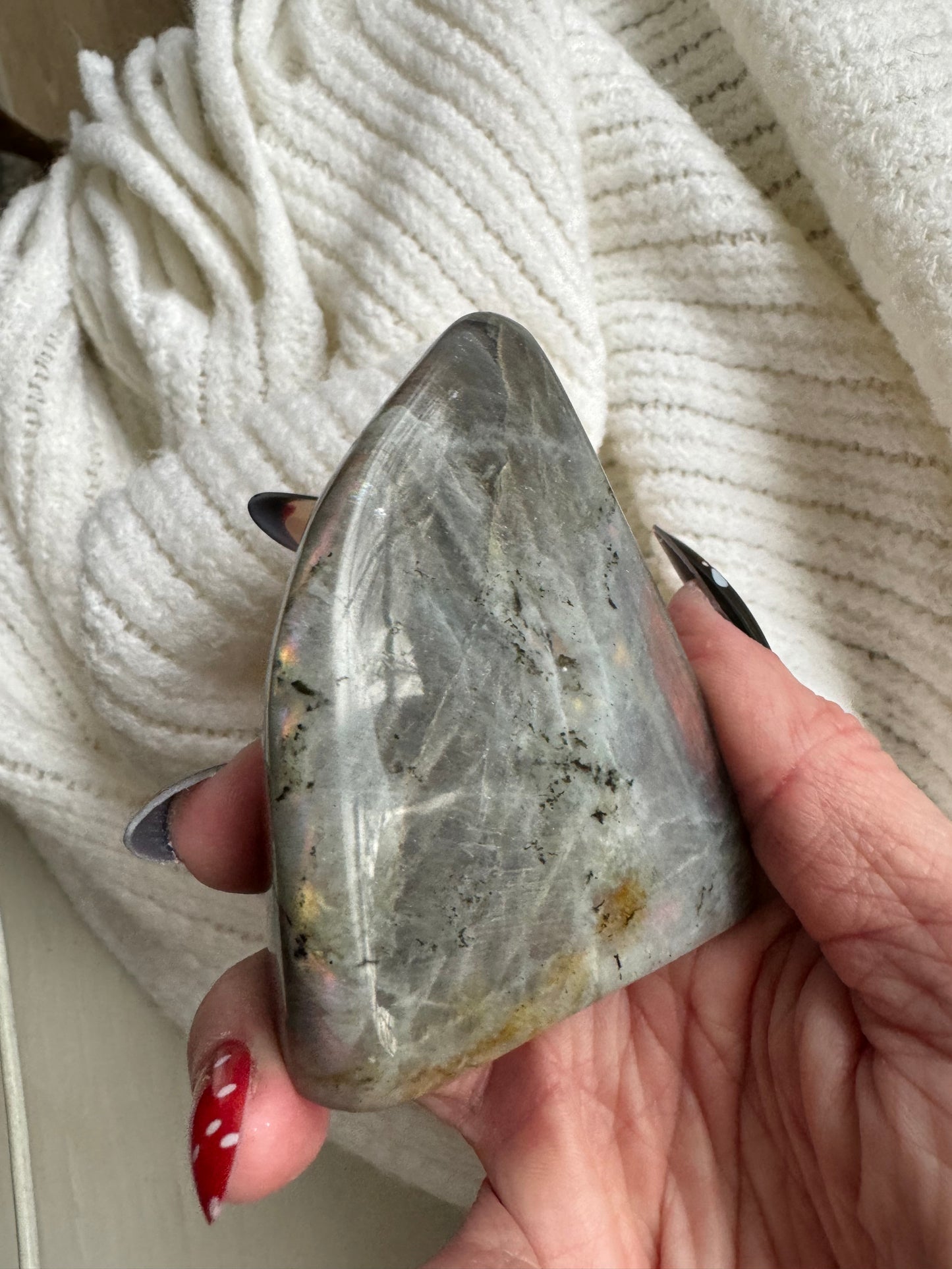 Purple Flash Labradorite Freeform