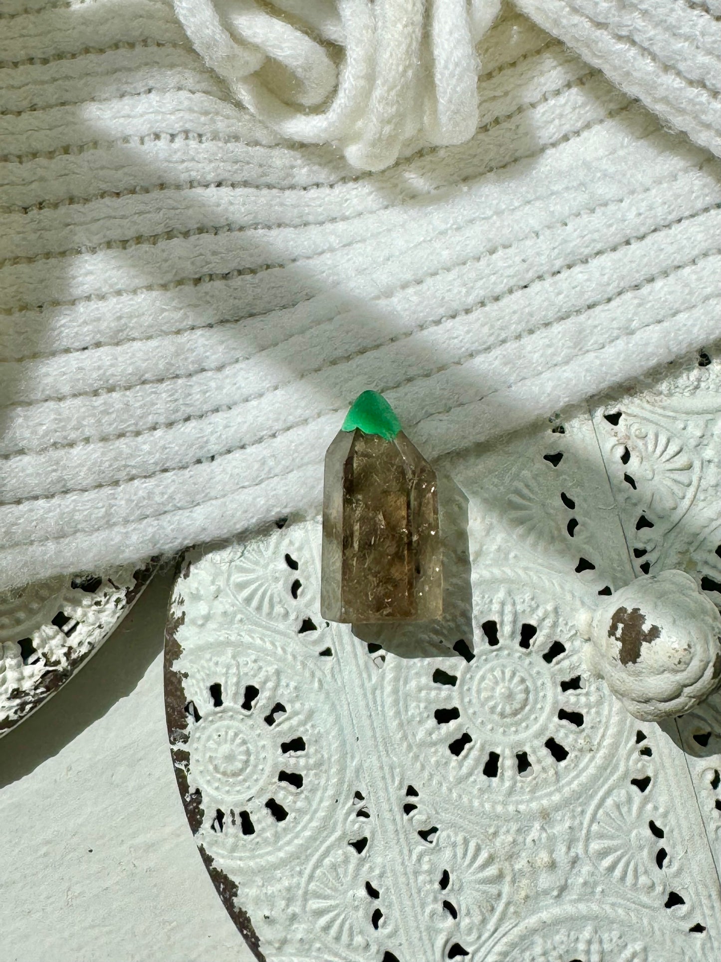 High Quality Smoky Quartz Small Tower