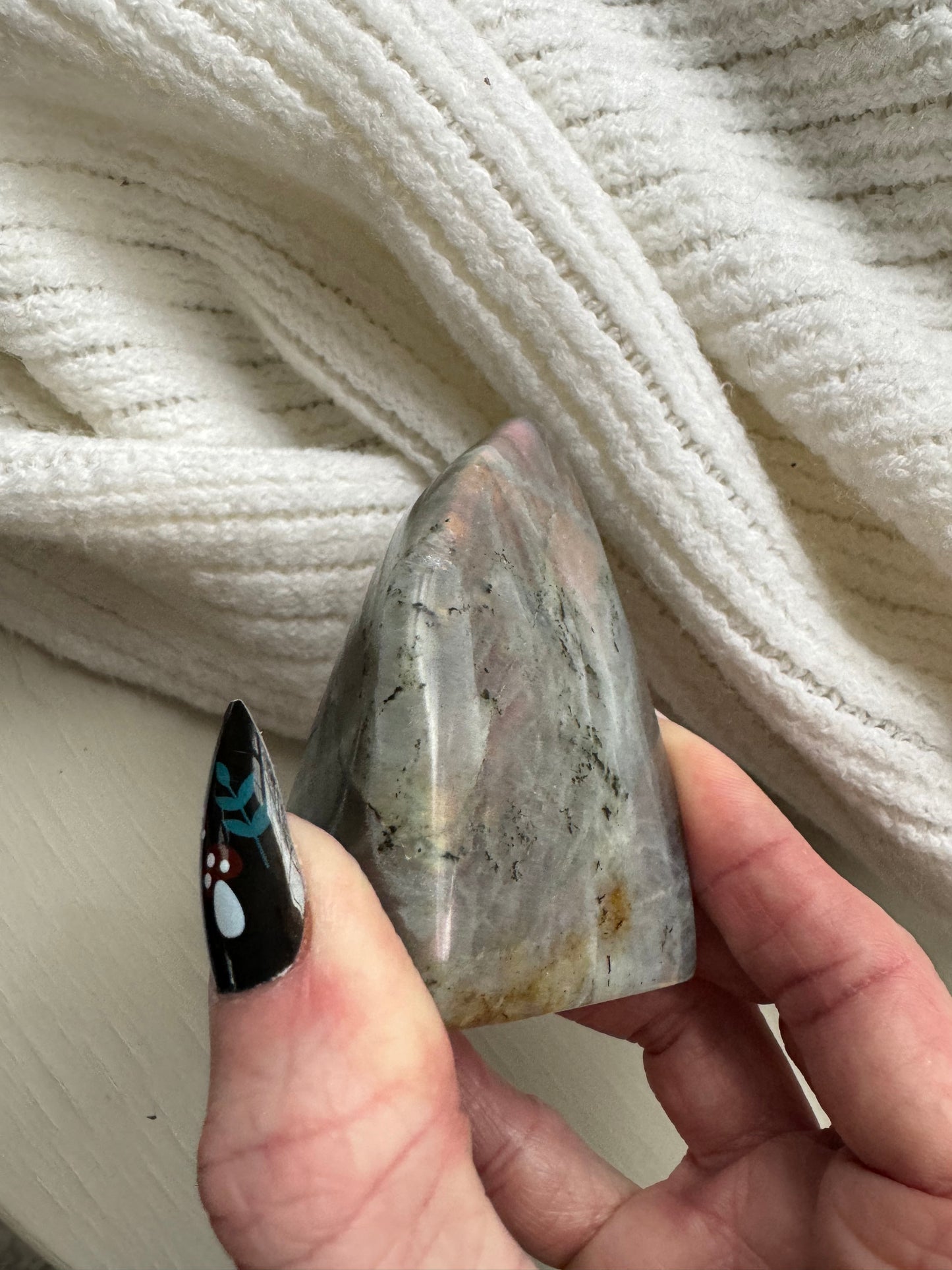 Purple Flash Labradorite Freeform