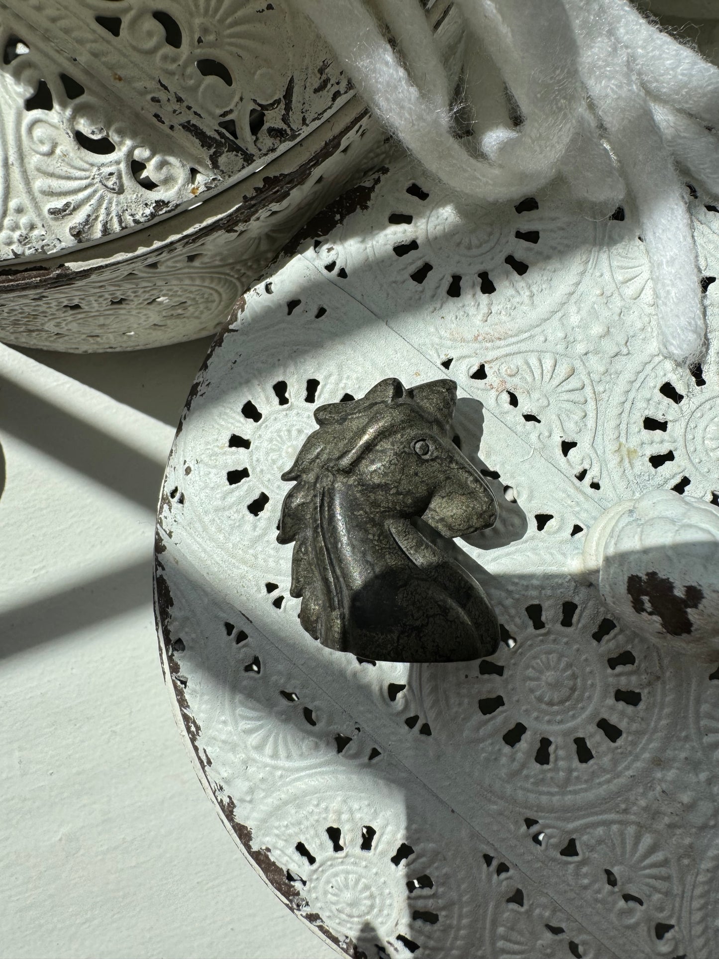 Pyrite Unicorn Carving