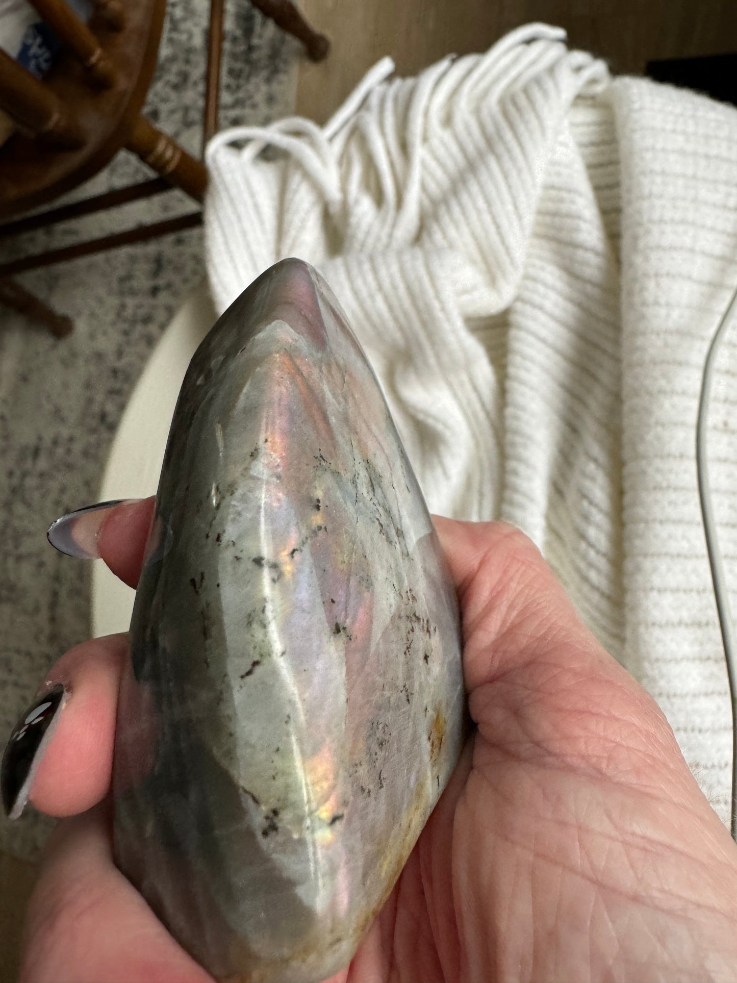 Purple Flash Labradorite Freeform