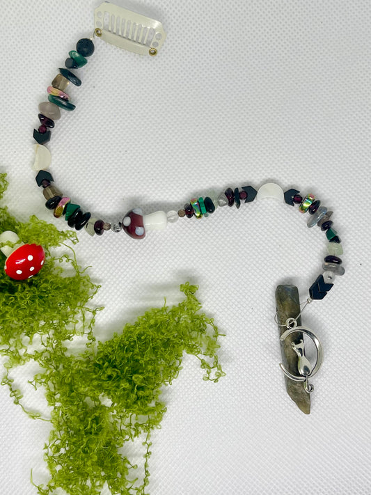 NEW! All the Witchy Things Enchanted Crystal Hair Extension or Crown
