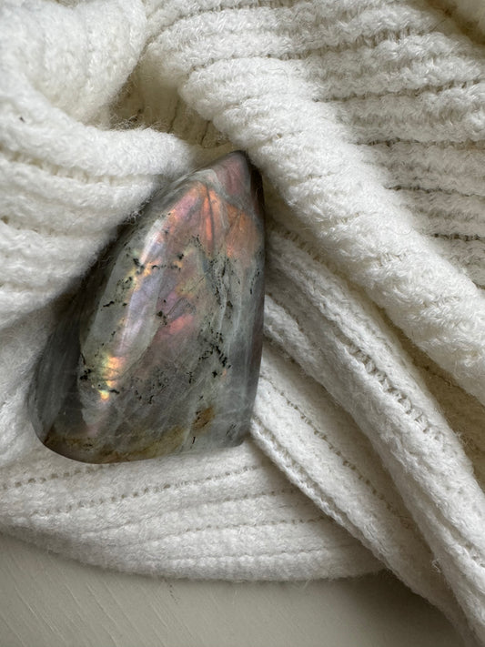 Purple Flash Labradorite Freeform