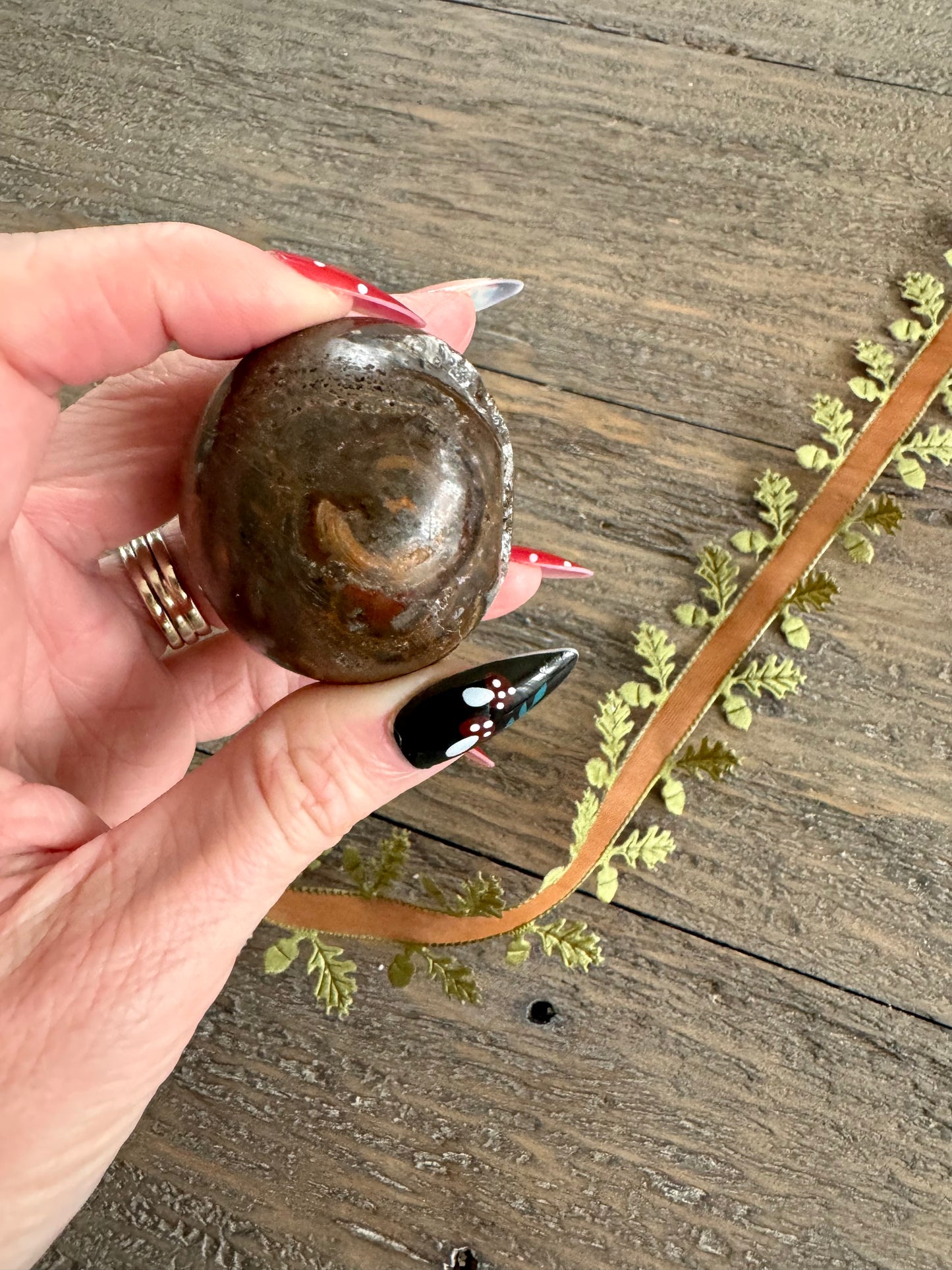 Druzy Earthy Agate Sphere