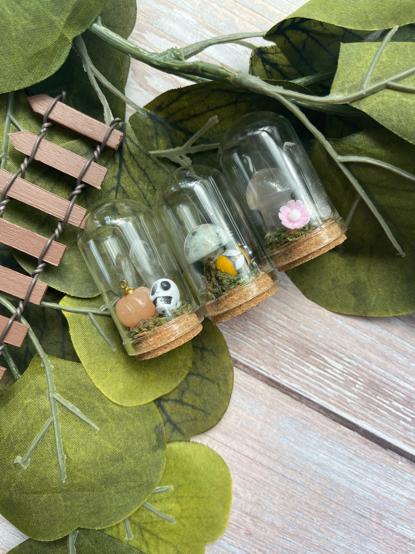 Handmade! Mini Enchanted Crystal Cloches