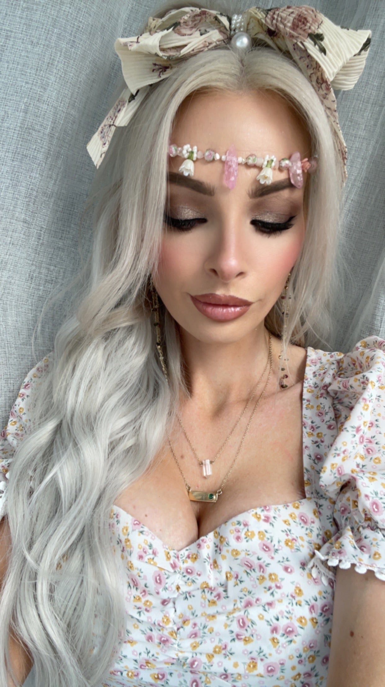 Fae Enchanted Crystal Crown