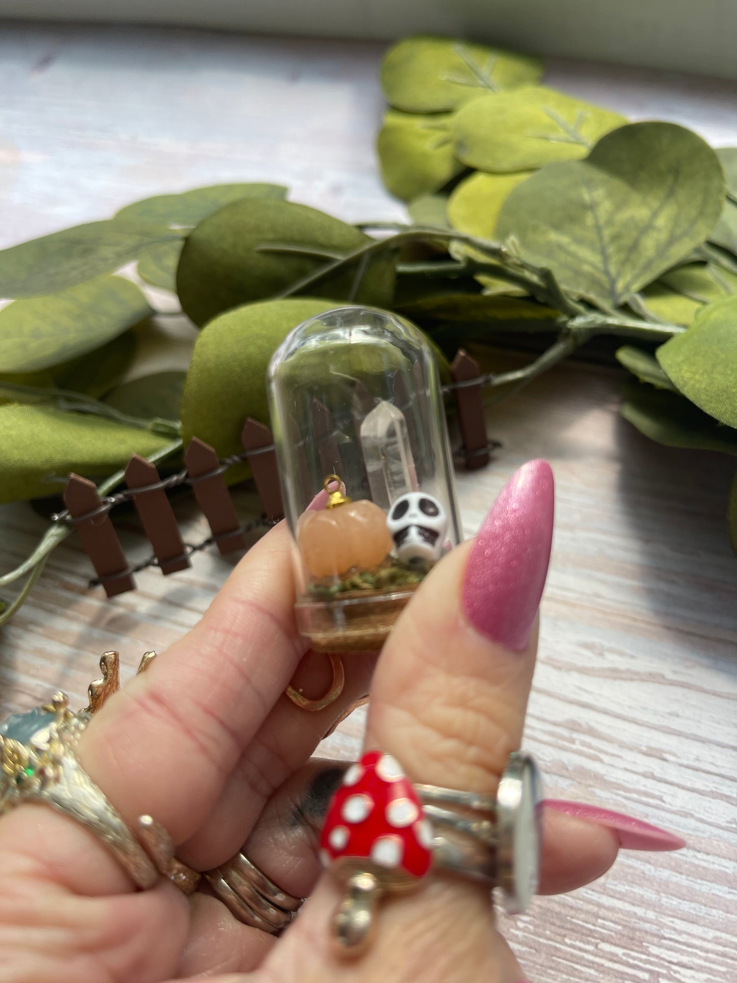 Handmade! Mini Enchanted Crystal Cloches