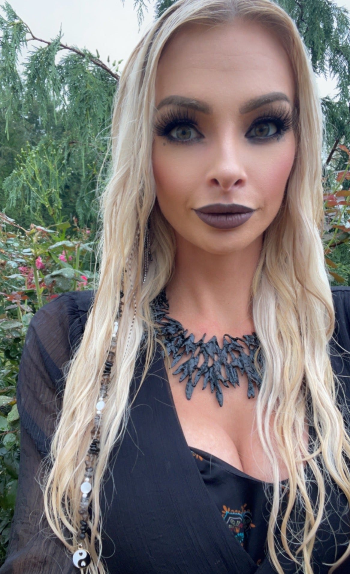 Yin Yang Enchanted Crystal Hair Extension