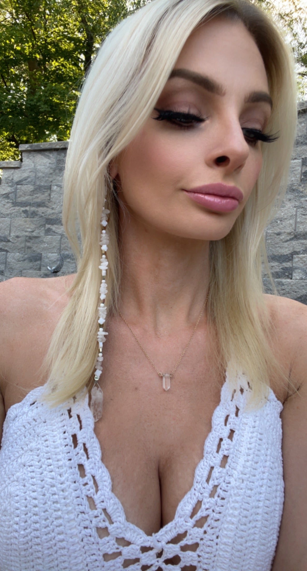 Goddess Crystal Hair Extension
