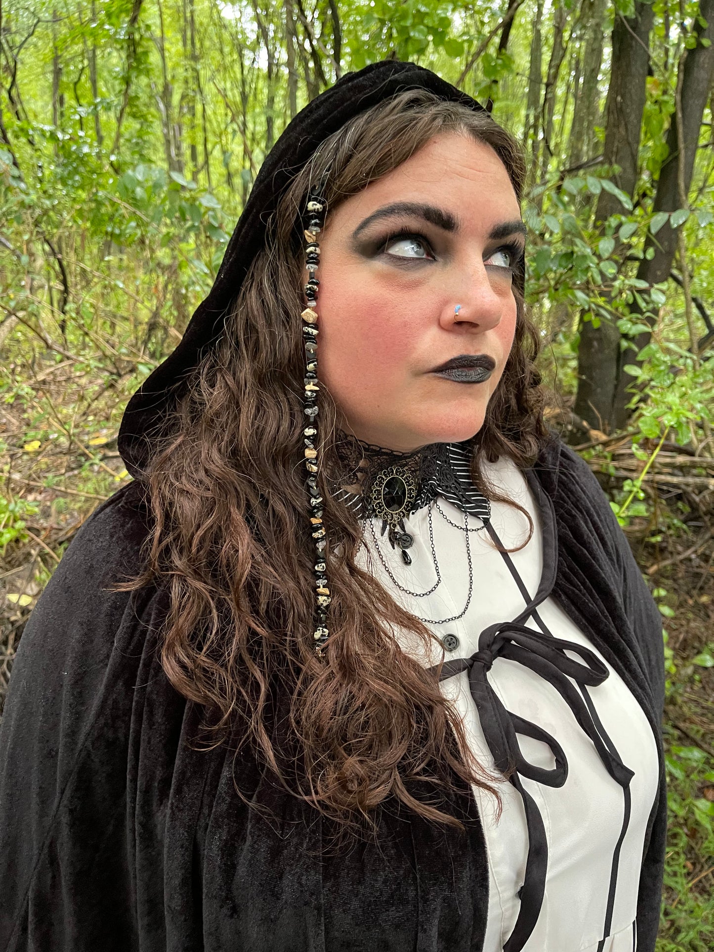 Midnight Ginny Enchanted Crystal Hair Extension