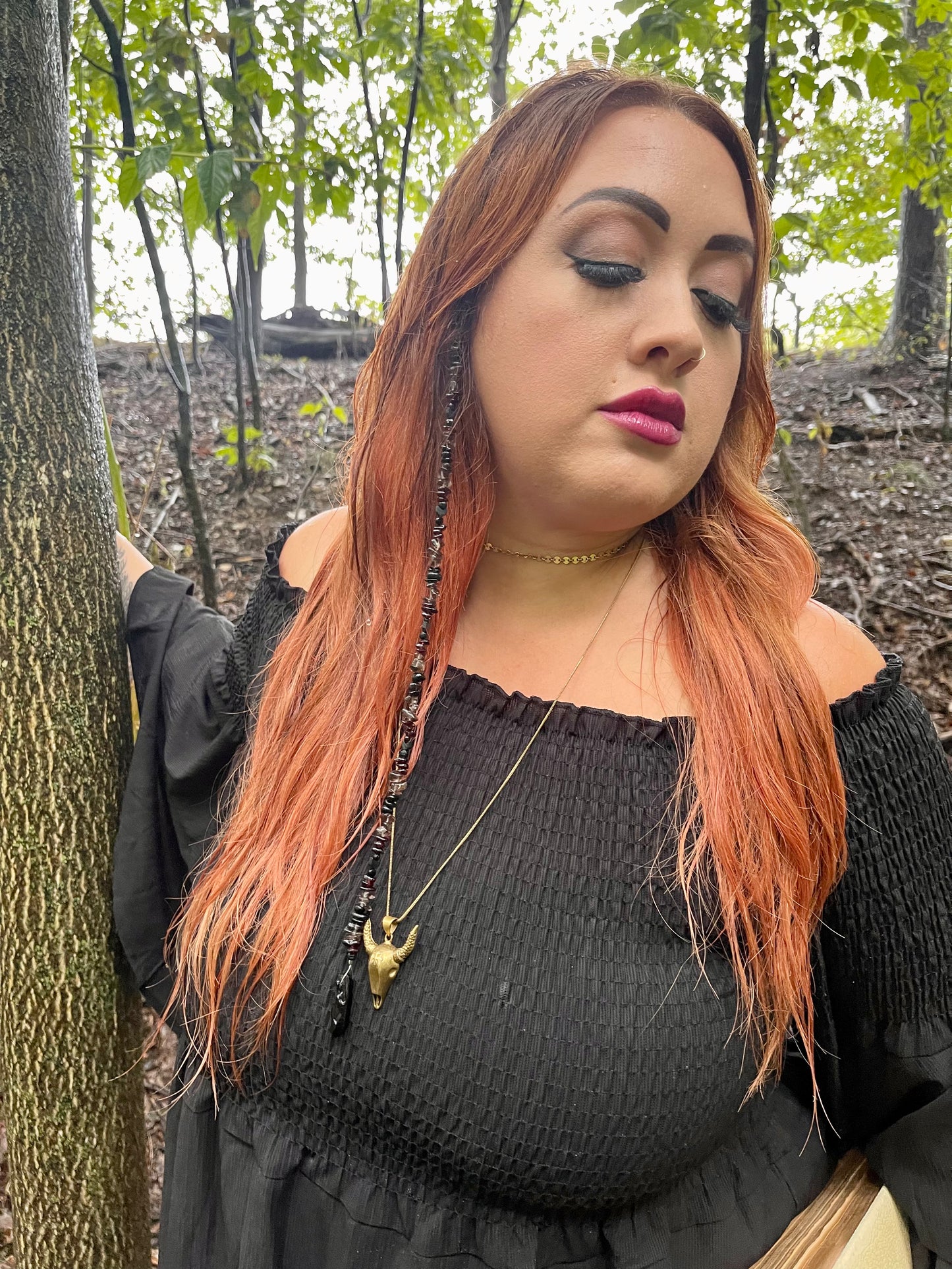 Witchy Woman Enchanted Crystal Hair Extension
