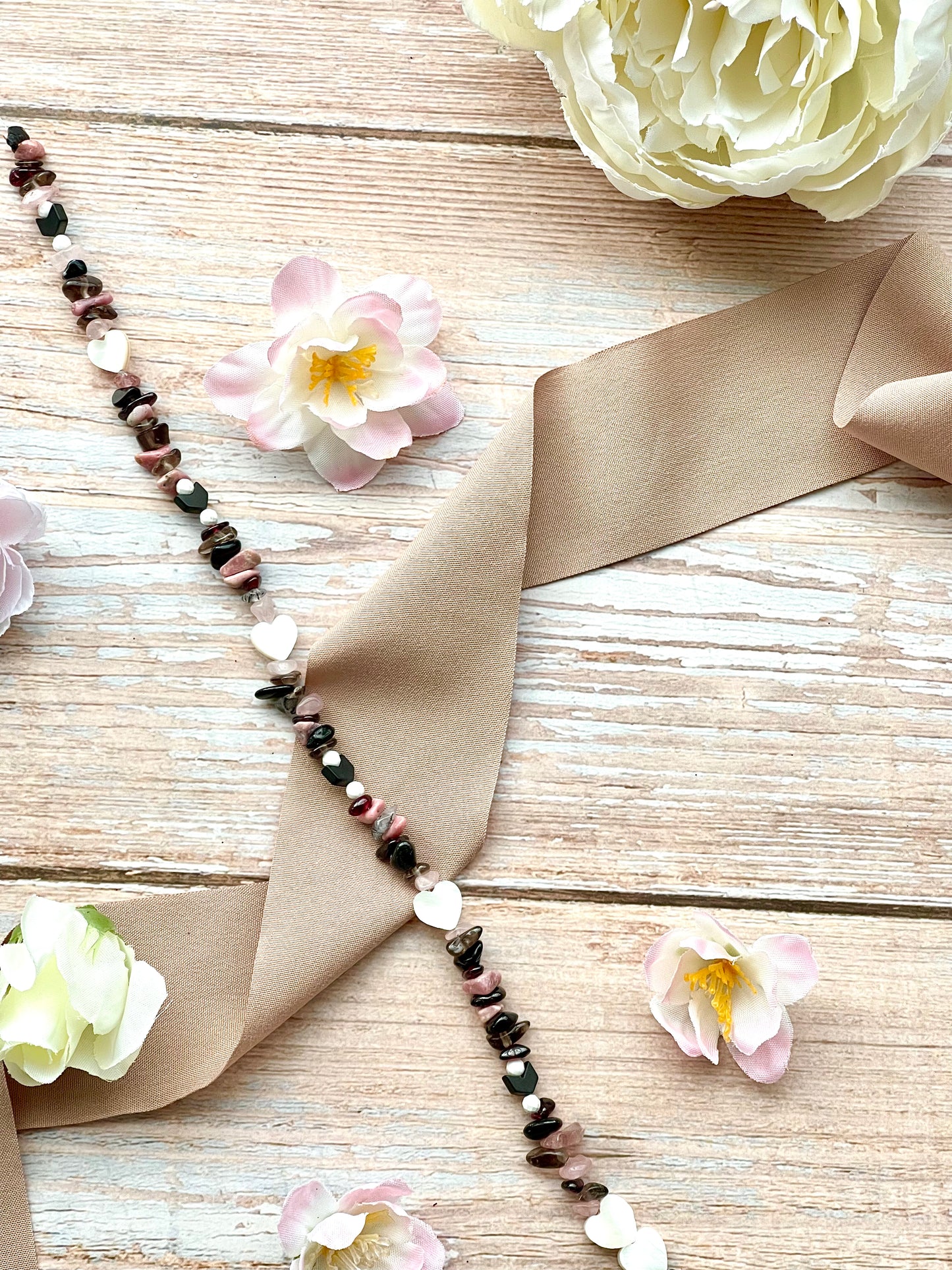 Beading Heart Enchanted Crystal Hair Extension
