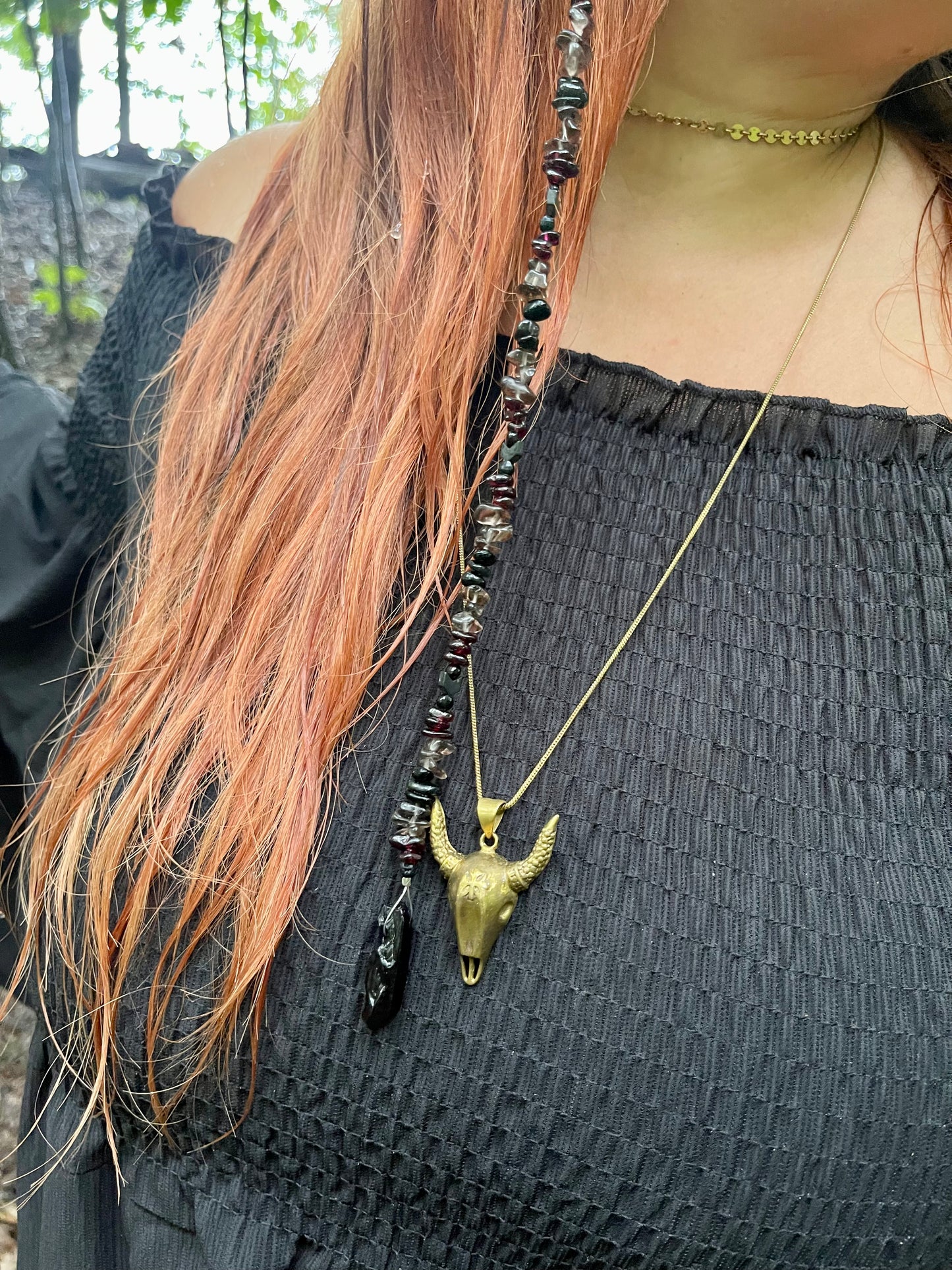 Witchy Woman Enchanted Crystal Hair Extension