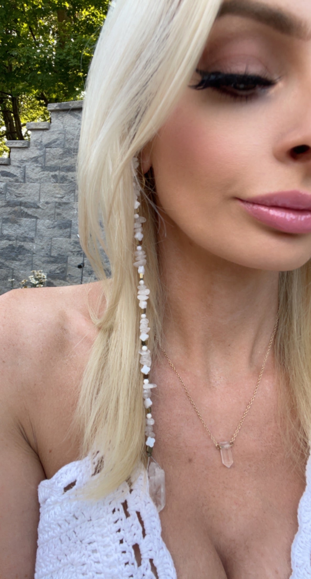 Goddess Crystal Hair Extension