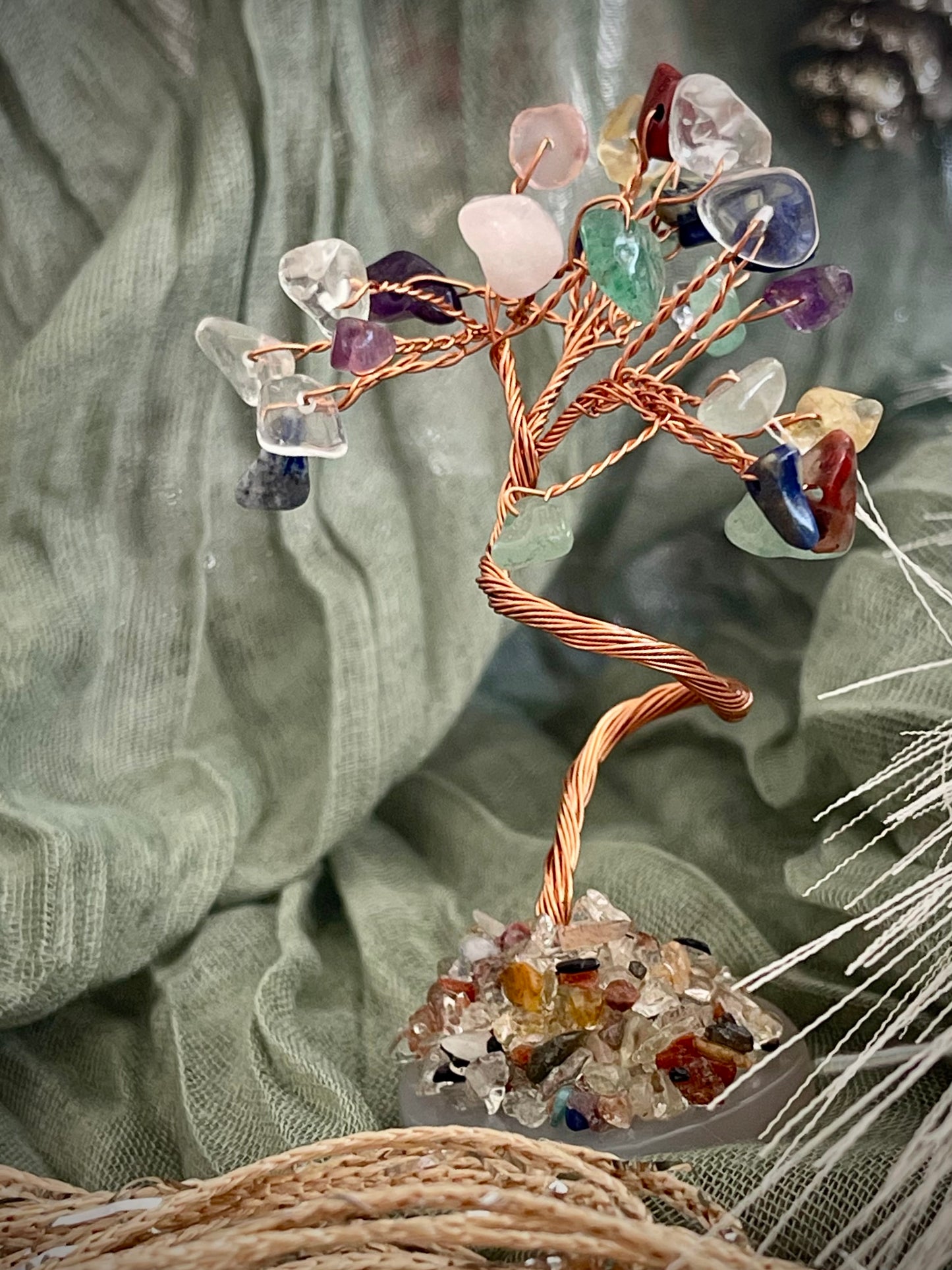 Rainbow Crystal Chip Tree