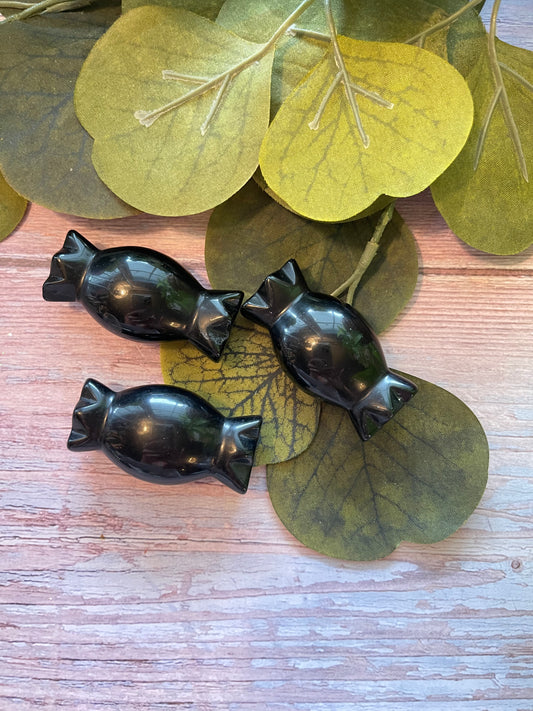 Mini Black Obsidian Candy