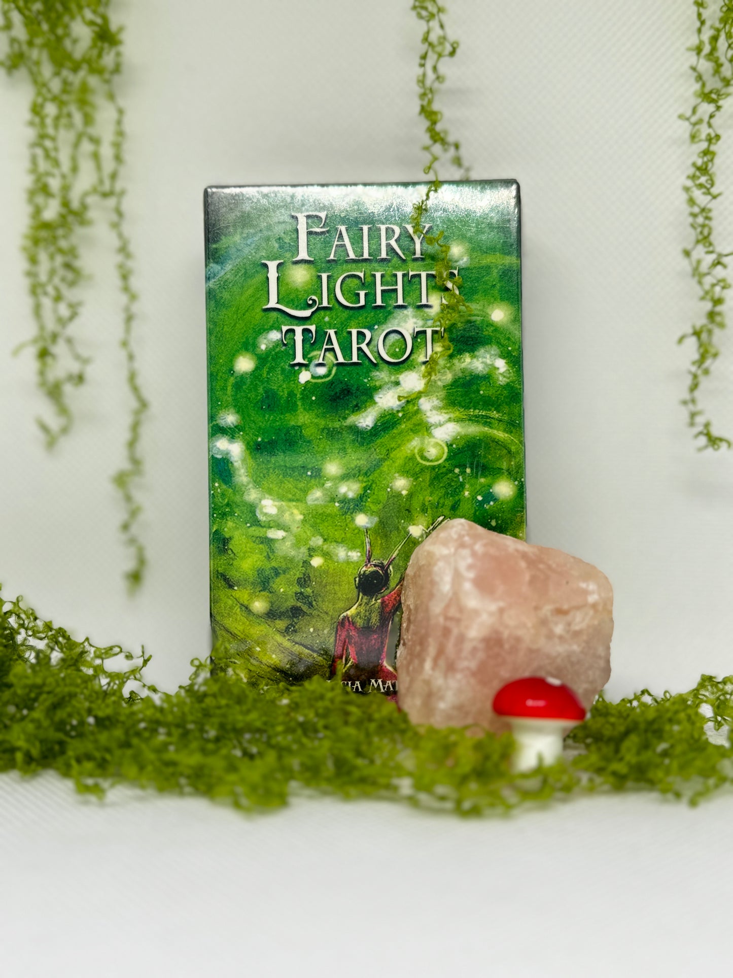 Fairy Tarot with Raw Rose Quartz