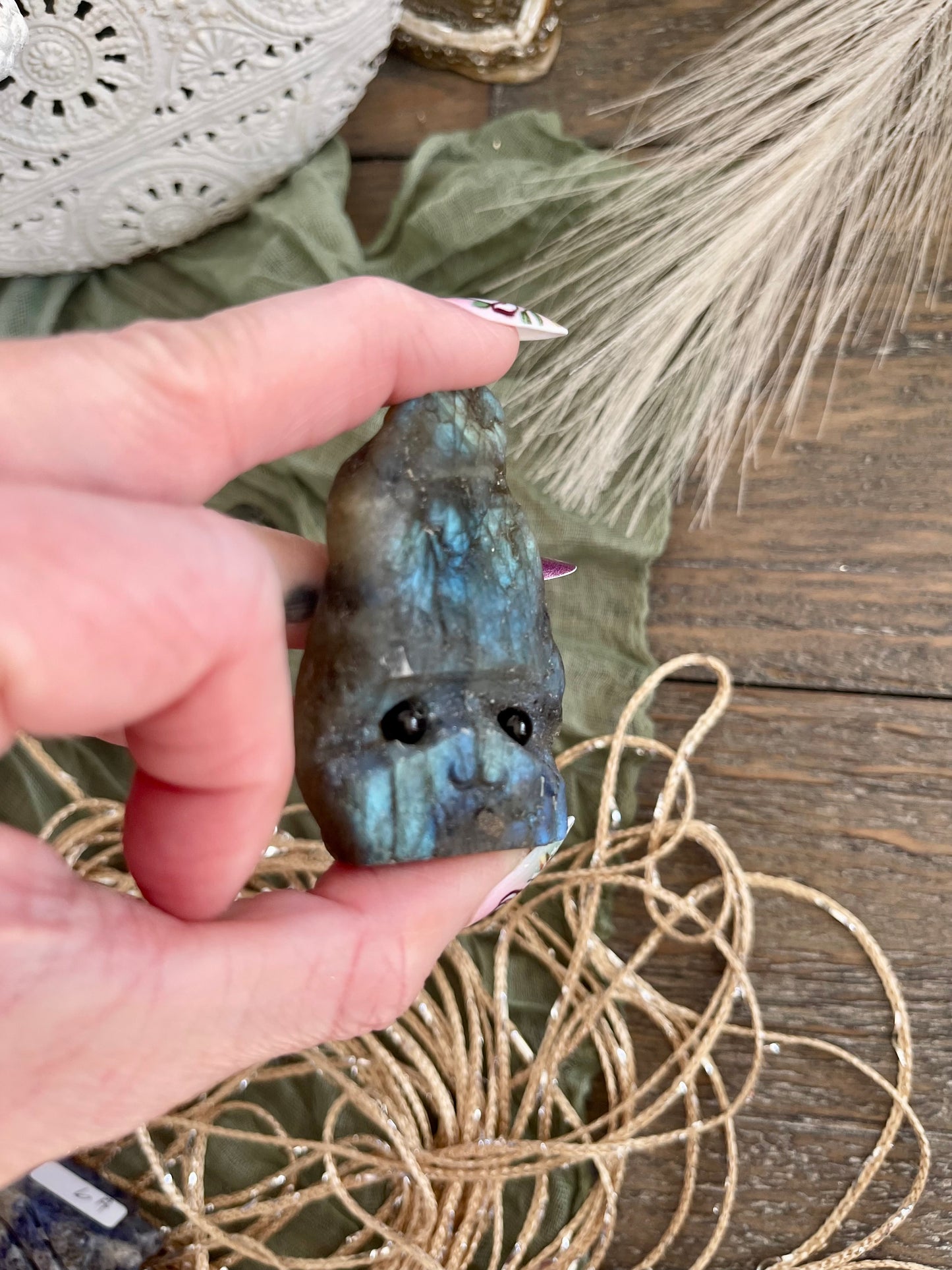 Labradorite LeoFlashy Rock Cutie