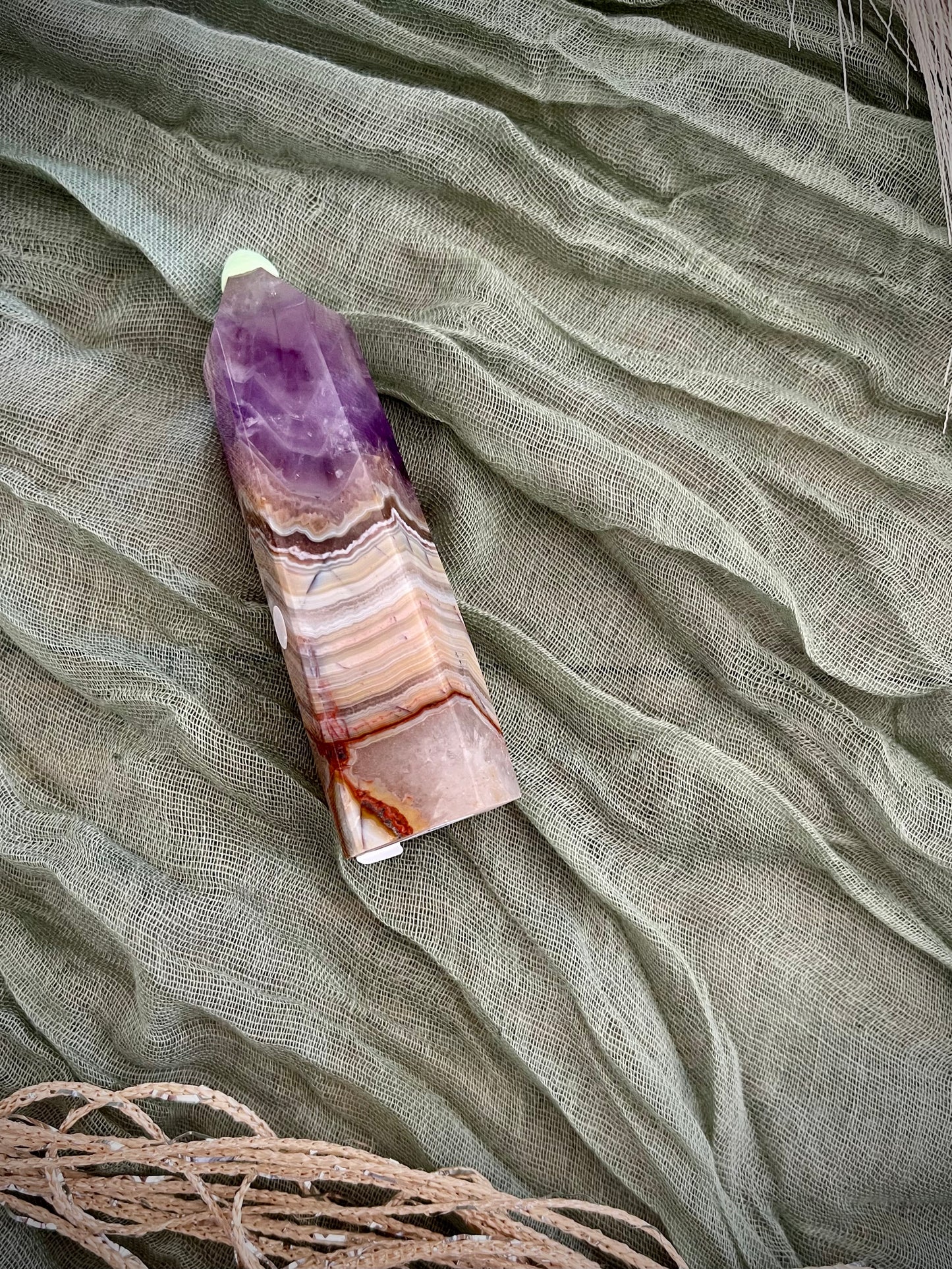 Amethyst Agate Combo Tower