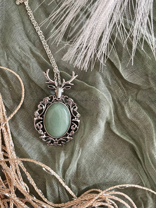 Green Aventurine Stage Necklace