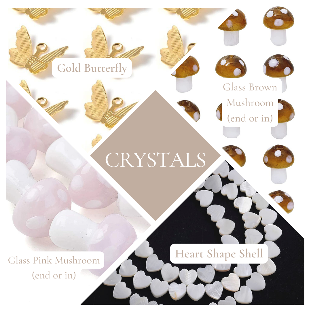 Design Your Own Enchanted Crystal Hair Extension or Crown