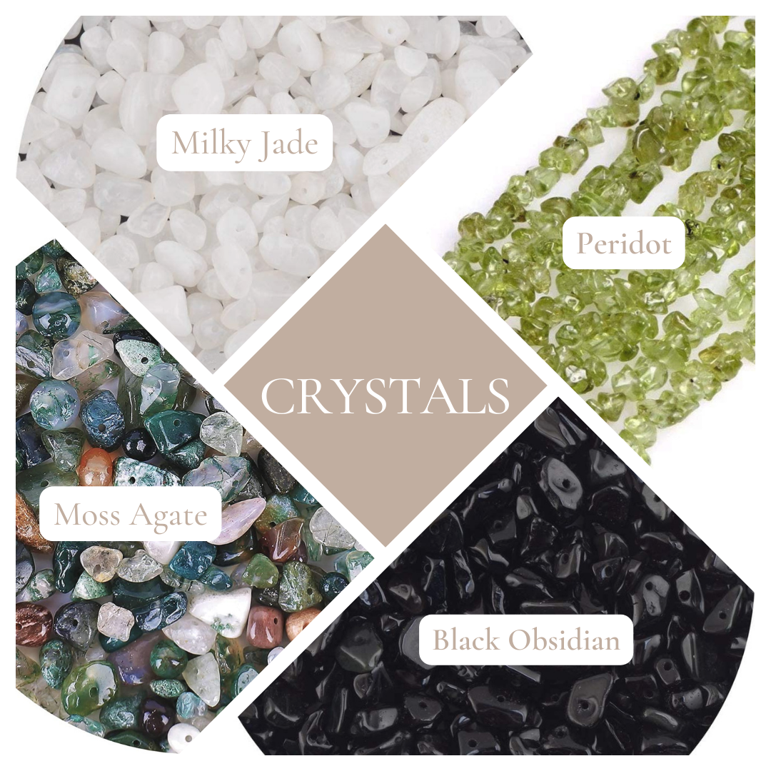 Design Your Own Enchanted Crystal Hair Extension or Crown