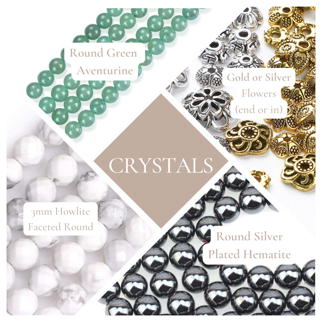 Design Your Own Enchanted Crystal Hair Extension or Crown