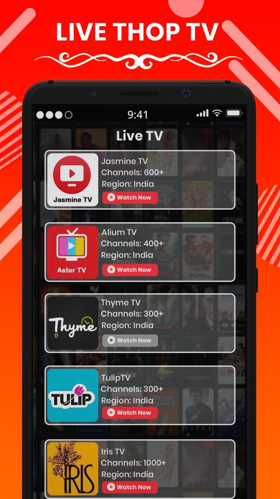 Live Channels